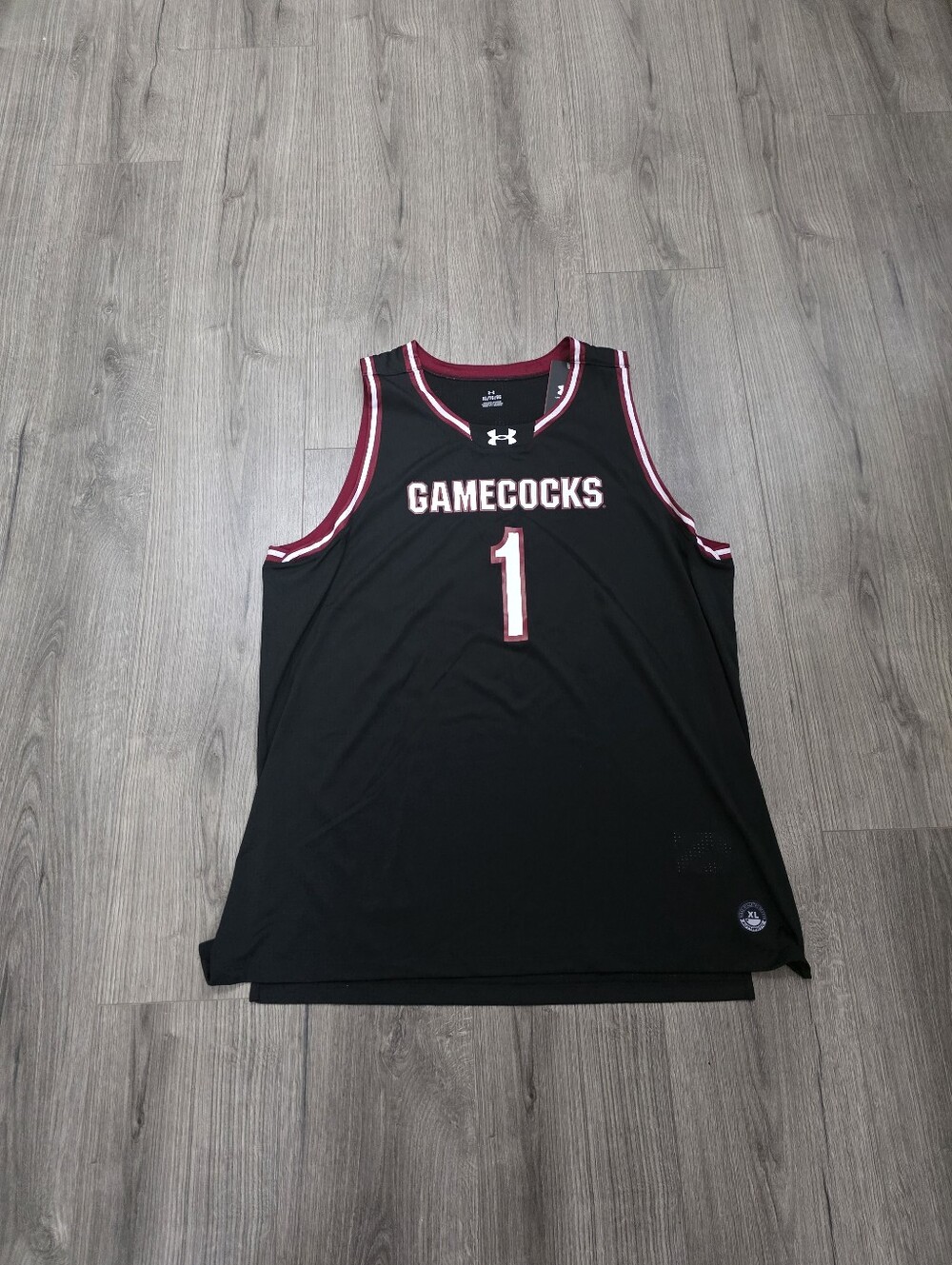 Under Armour South Carolina Gamecocks Basketball Jersey Mens Size XL